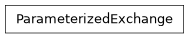 Inheritance diagram of bw2data.parameters.ParameterizedExchange